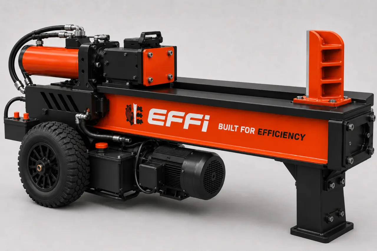 EFFI Electric Log Splitter product visualization